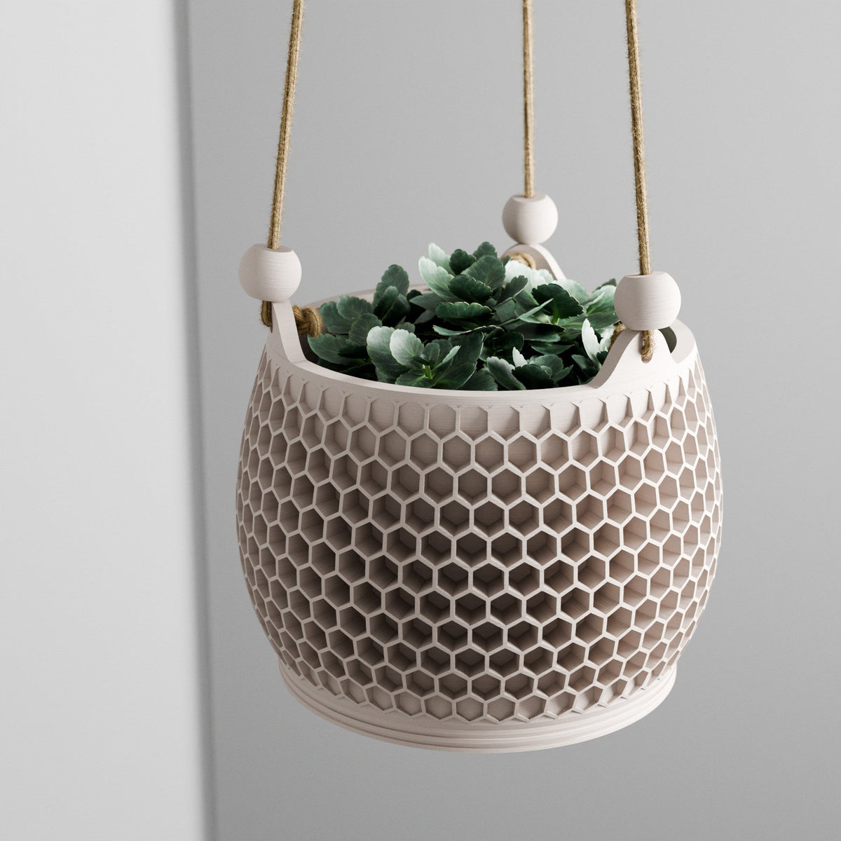 Hanging Honeycomb Planter-8
