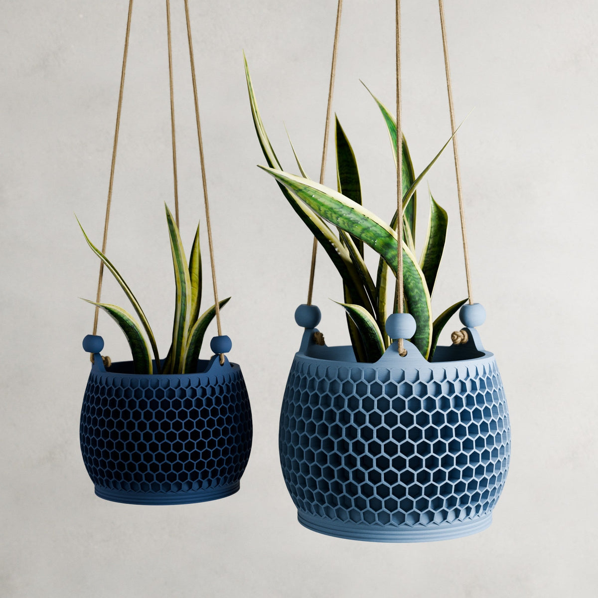 Hanging Honeycomb Planter-7