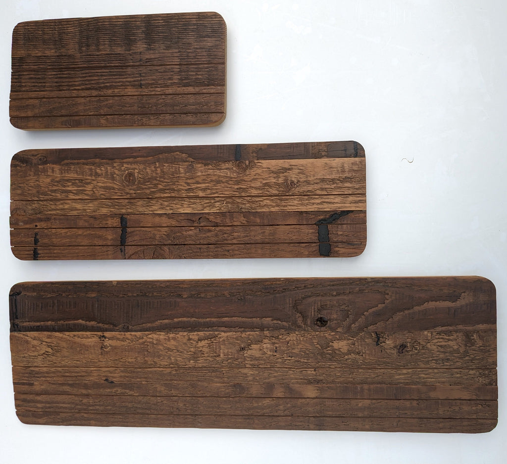 Groove Shelves; Modular Wood Plant Display for Moody Shelfie Setups