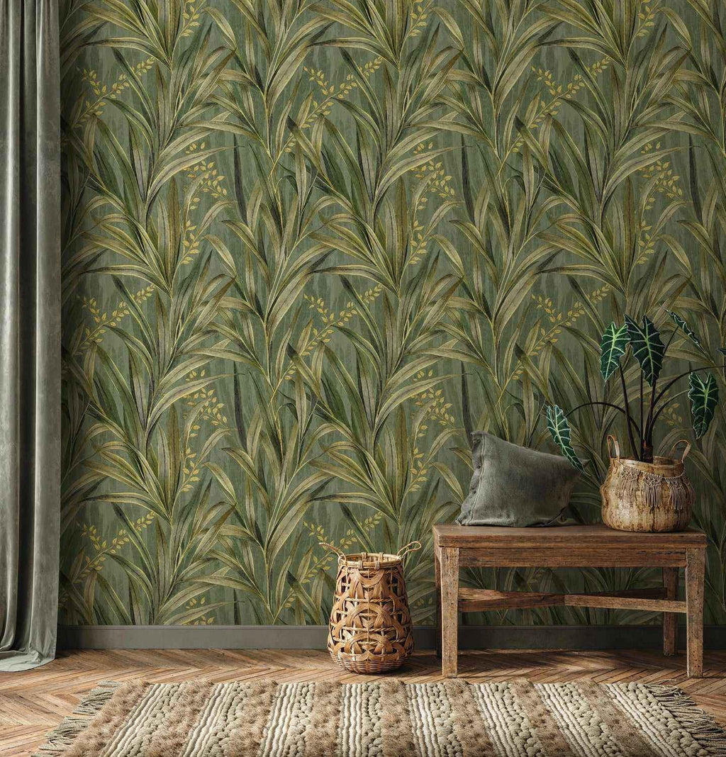 Palm Leaves Wallpaper-3