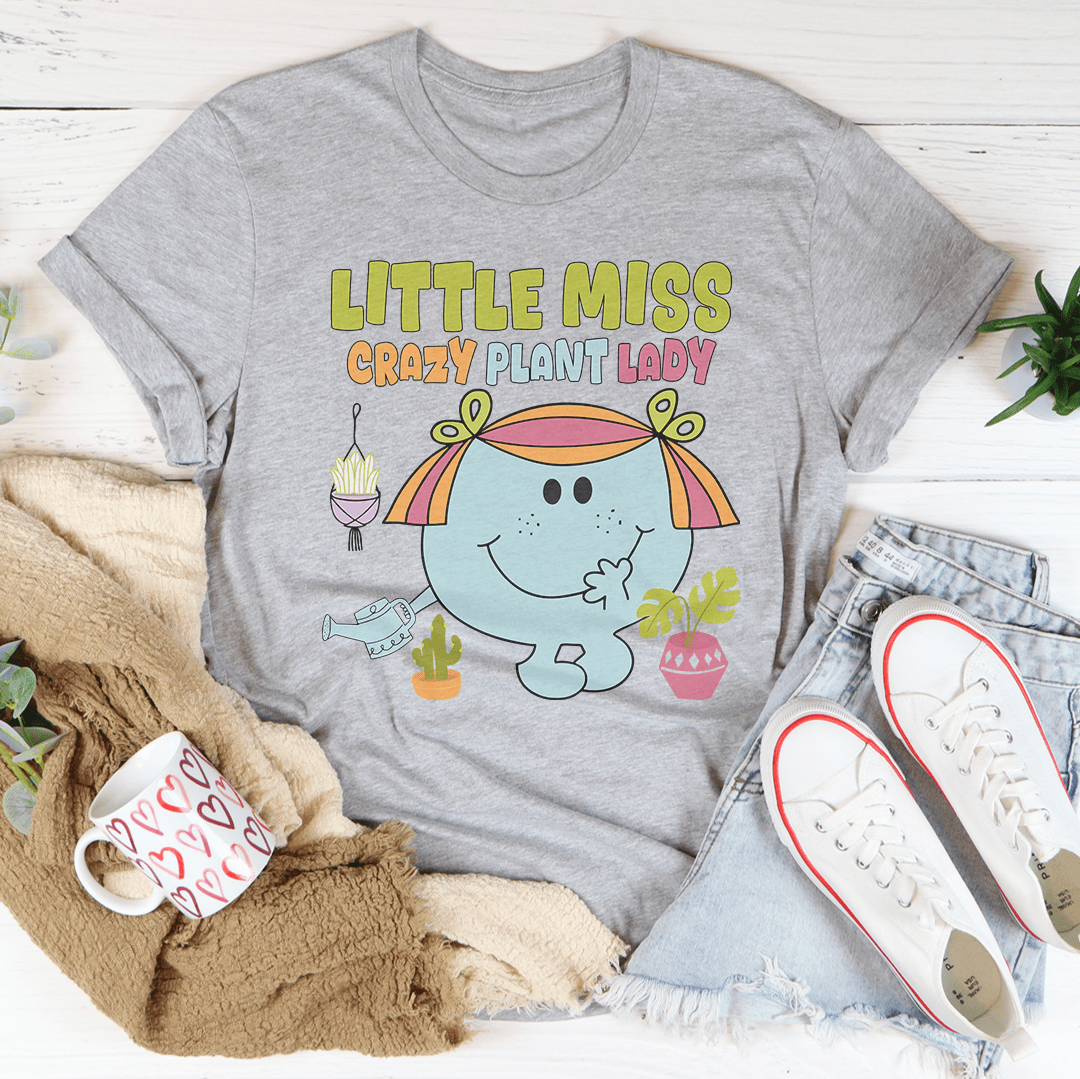 Little Miss Crazy Plant Lady Tee | The Tangled Leaf