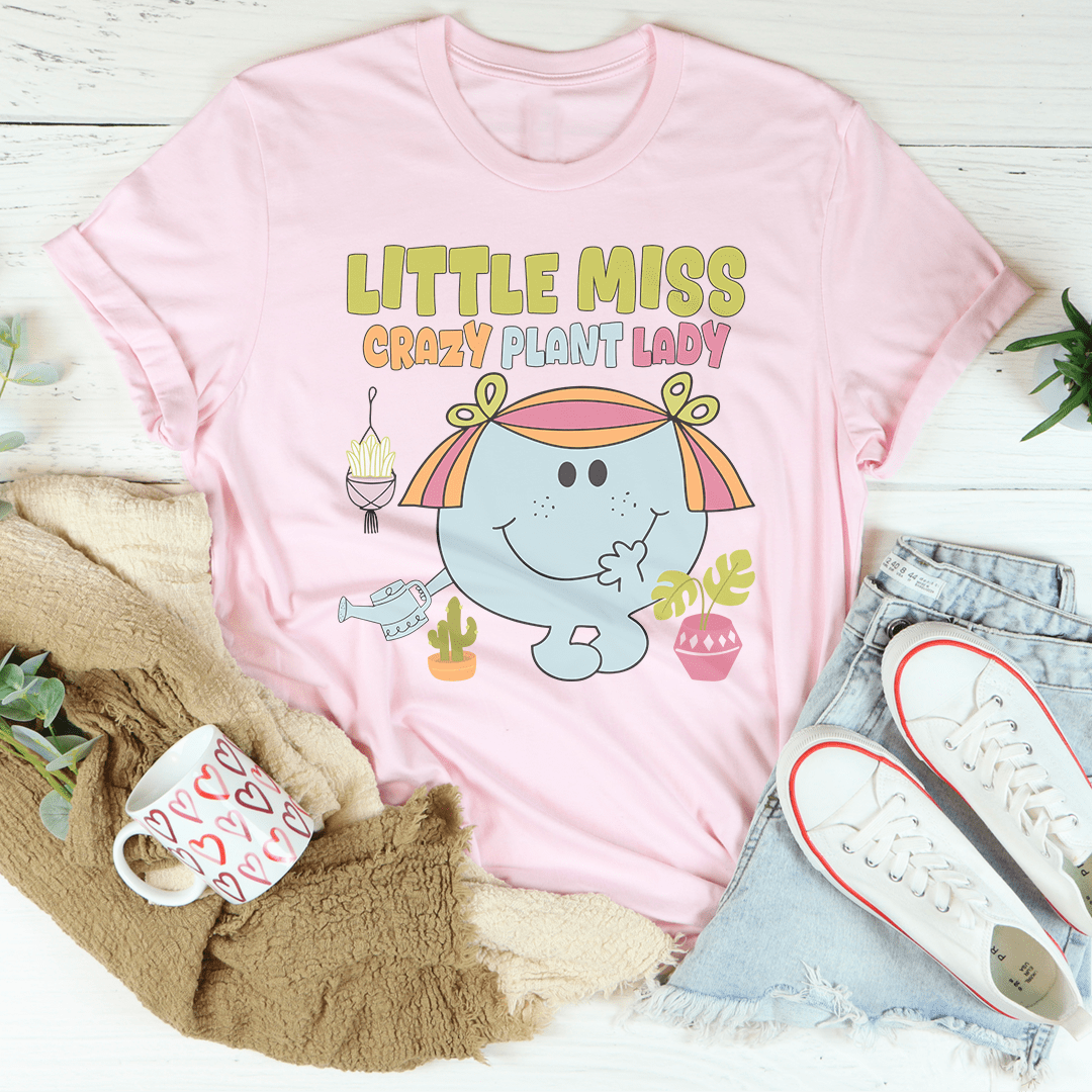 Little Miss Crazy Plant Lady Tee | The Tangled Leaf